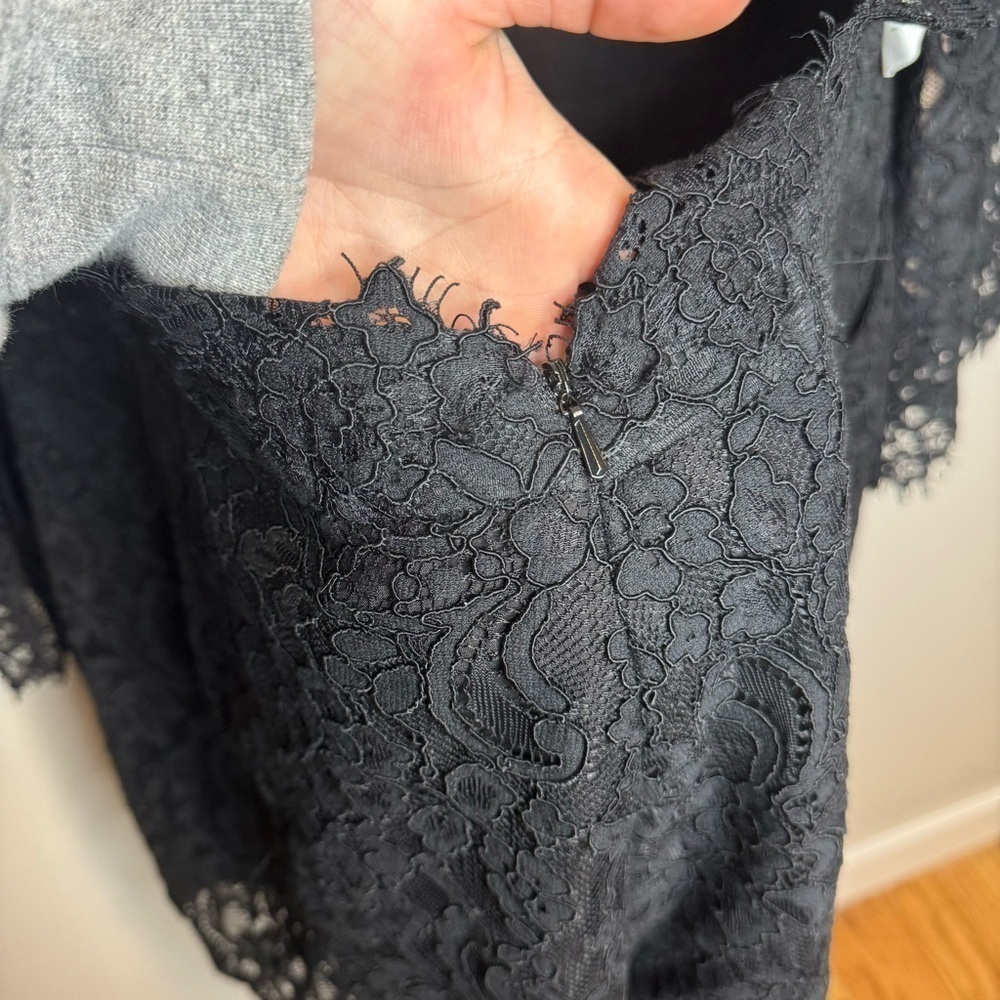 Fame And Partners The Tawny Romper Black Lace - Picture 15 of 16